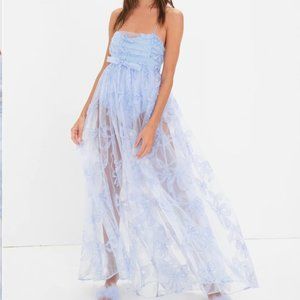 Free People x For Love & Lemons Kayla Maxi Dress NWT | Bodysuit dress